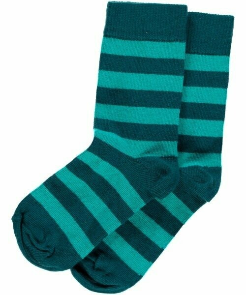 Maxomorra Socks Blue Turquoise