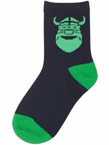 Danefae Socken Navy ERIK green