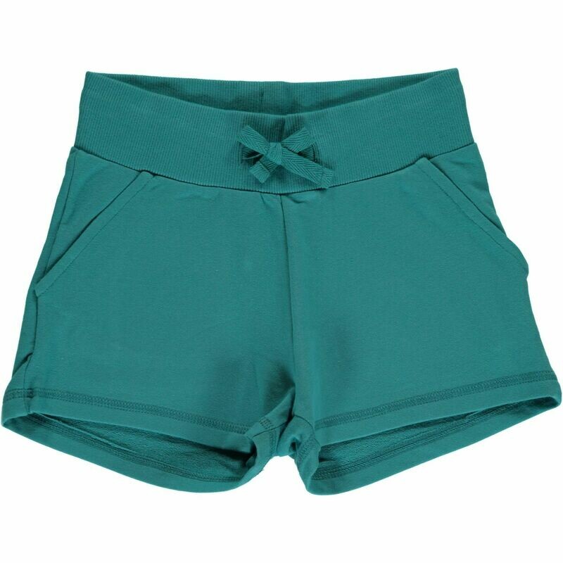 Maxomorra Sweatshorts Soft Petrol