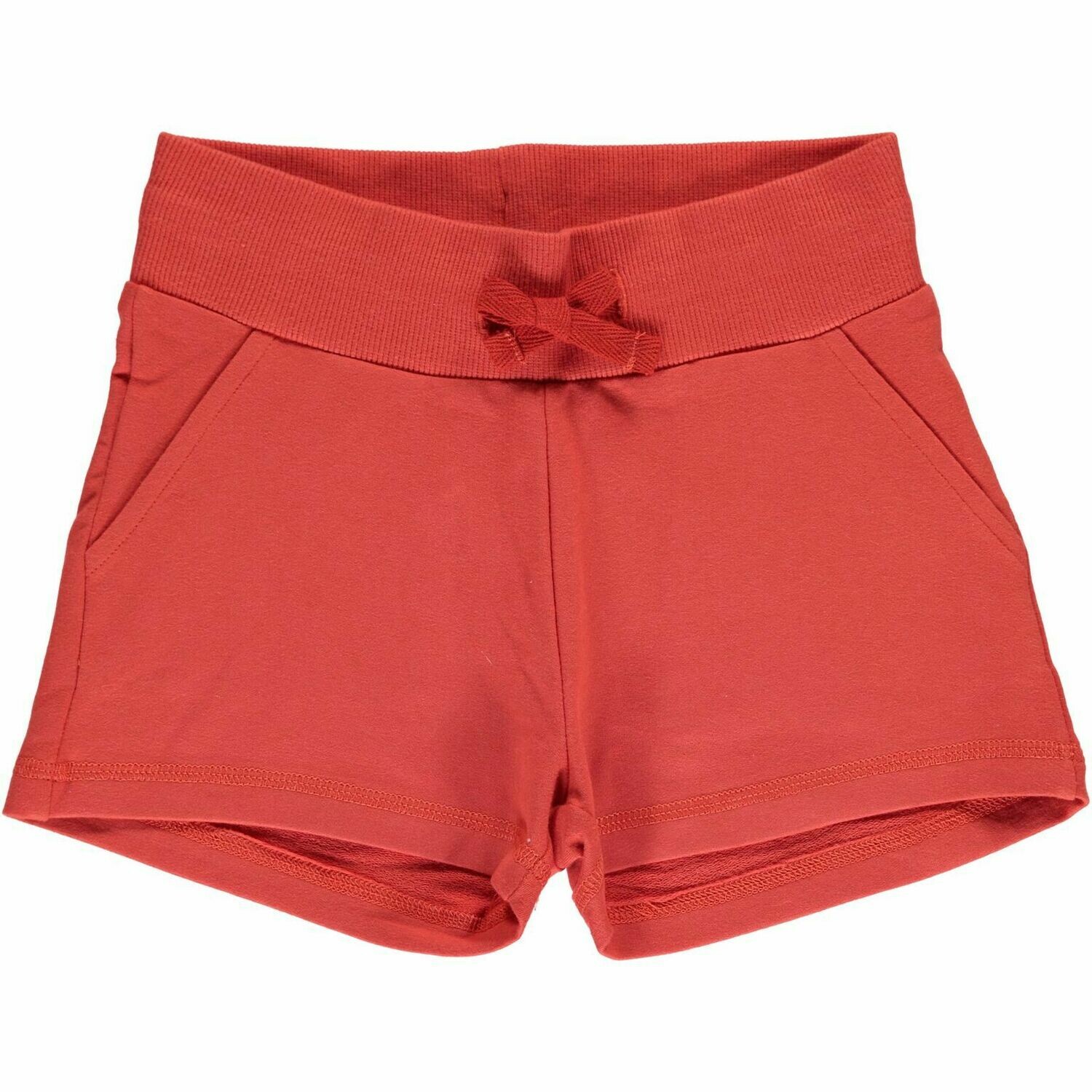 Maxomorra Sweatshorts Rusty Red