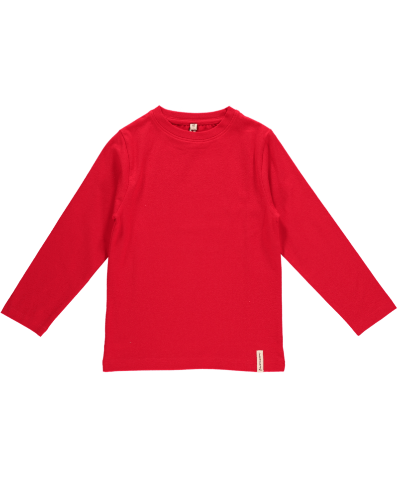 Maxomorra Shirt LS Basic Red