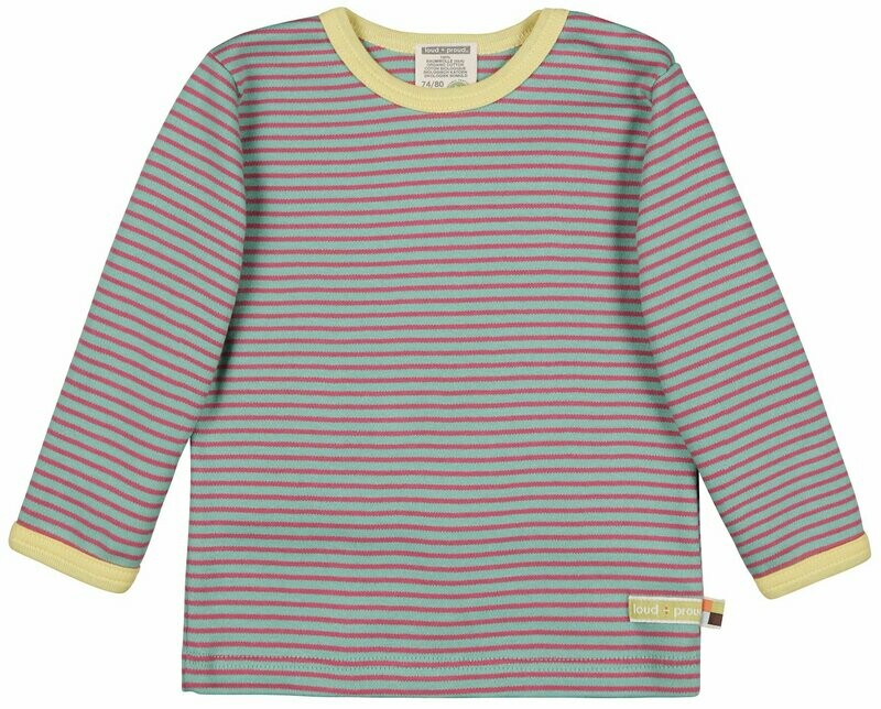 Loud + Proud Shirt LS Ringel  Mint