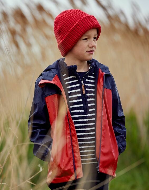 Tom Joule Bamburgh Beanie Mütze Red NOOS