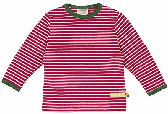 Loud and Proud Shirt LS Ringel Berry/Natural *SALE*