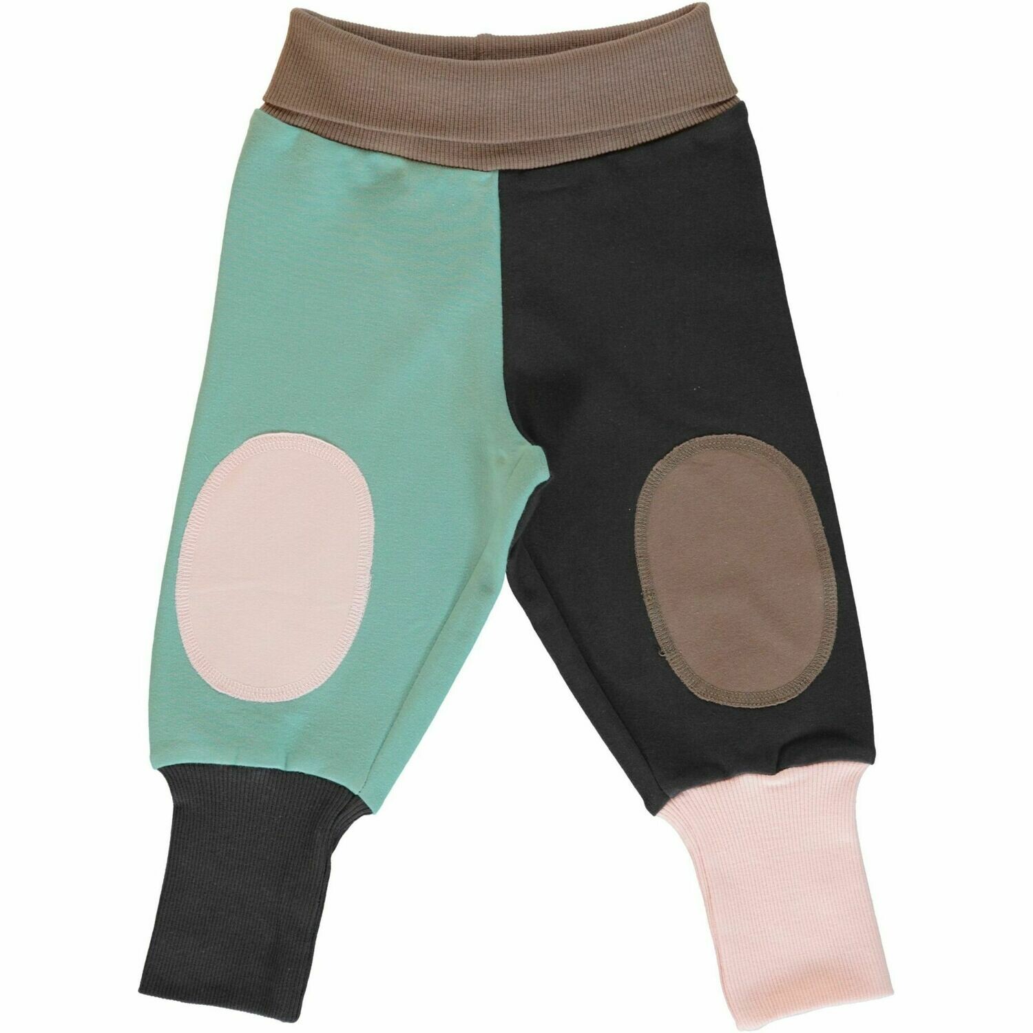 Maxomorra Pants Rib Sweat Block Forest *SALE*