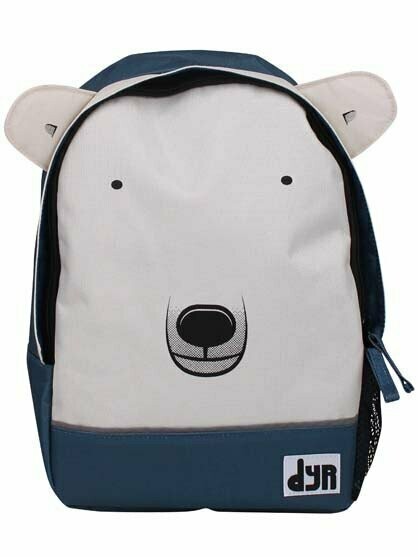 DYR Kids Rucksack Dark Blue Isbjoer