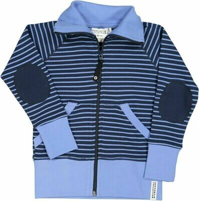Geggamoja Zipsweater Marine/l. blue *SALE*