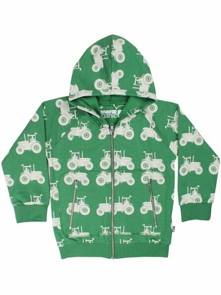 Danefae Organic Cardigan Zion Zip Cactus Trakthor