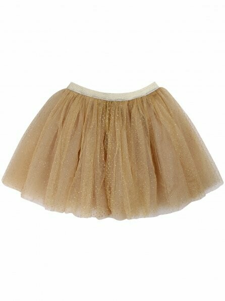 Danefae Sparkle Skirt Gold Glitter