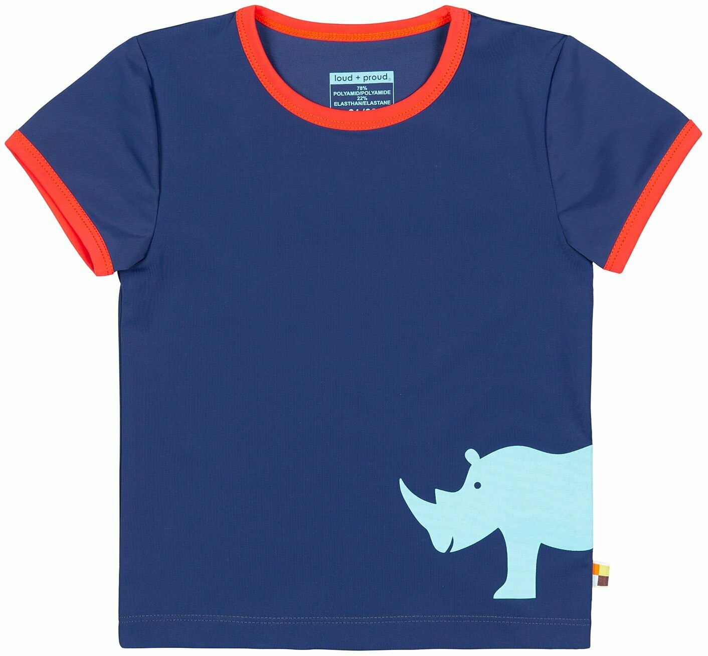 Loud + Proud Badeshirt Ultramarin