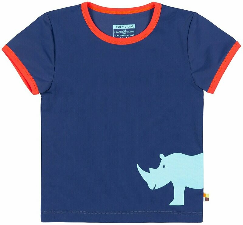 Loud + Proud Badeshirt Ultramarin