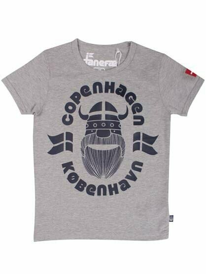 Danefae Shirt SS Rainbow Ringer X Heather Grey Erik CPH