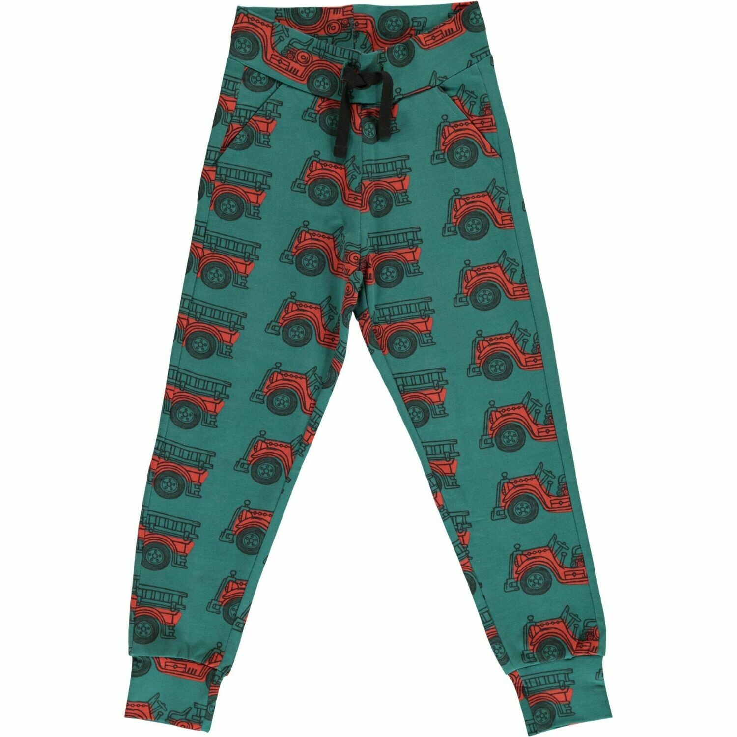 Maxomorra Sweatpants Vintage Fire Truck