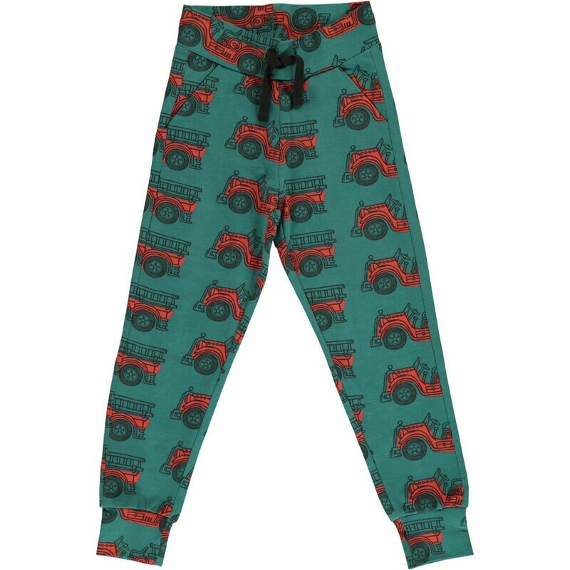 Maxomorra Sweatpants Vintage Fire Truck