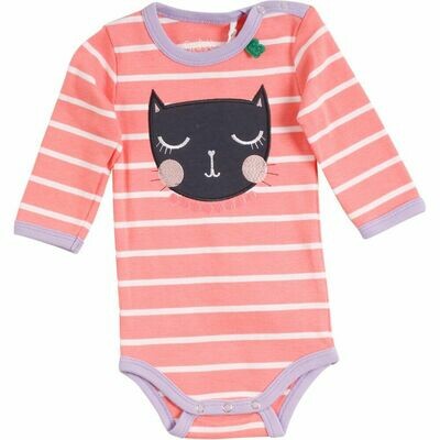 Green Cotton Fred's World LS Body Cats Coral *SALE 50%*