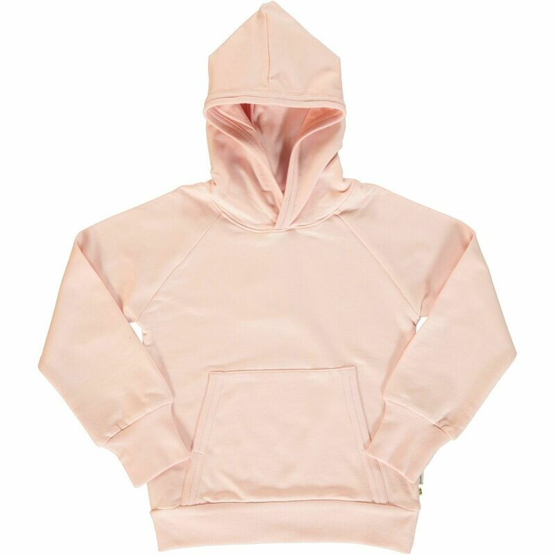 Maxomorra Hoodie Sweat LS Pale Blush *SALE* Maxomorra Hoodie Sweat LS Pale Blush *SALE*