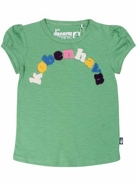 Danefae Organic T-Shirt Mushroom Tee Light Jungle