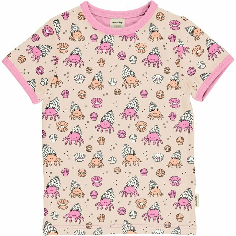 Meyadey by Maxomorra Shirt SS Shelly Crab