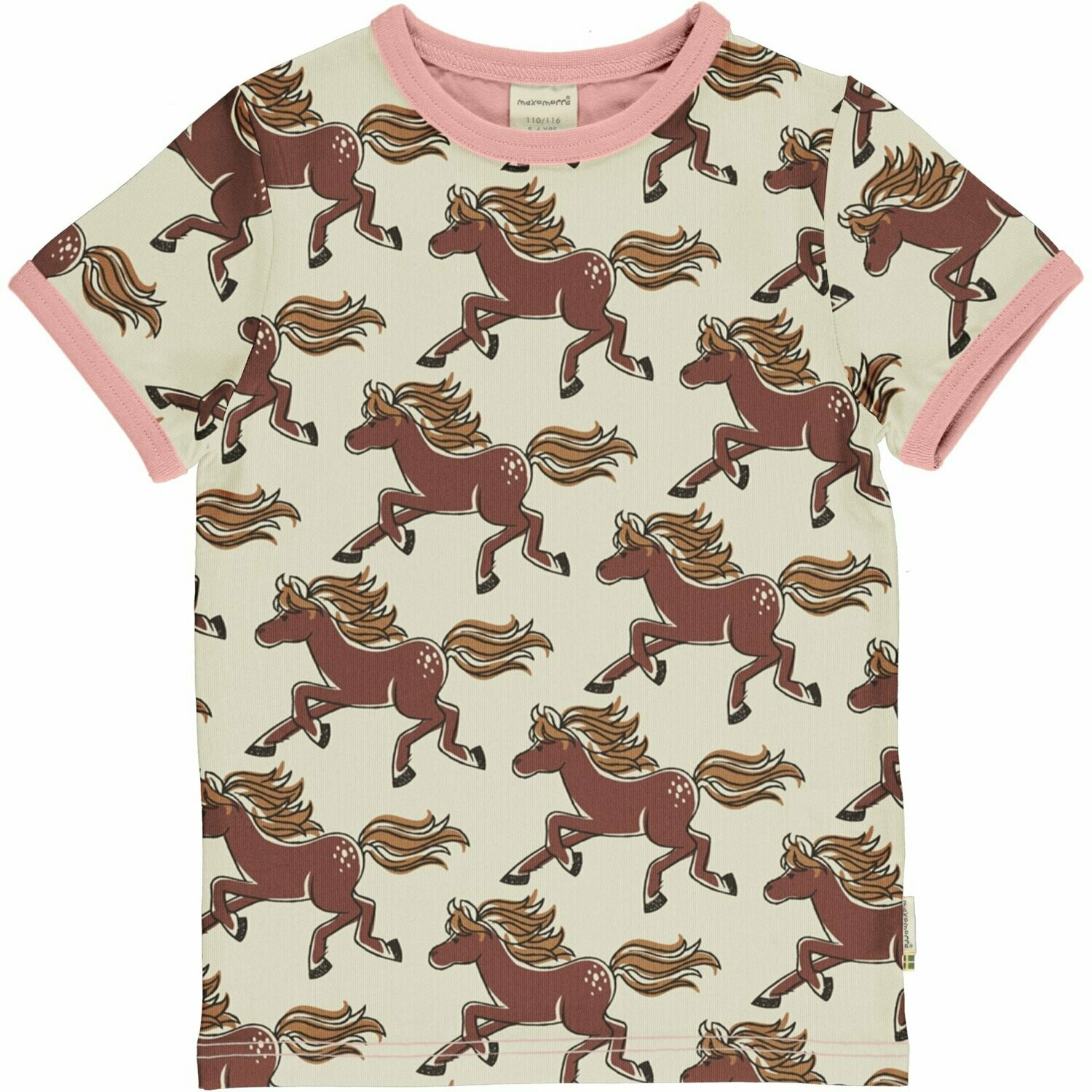 Maxomorra Shirt SS Horse