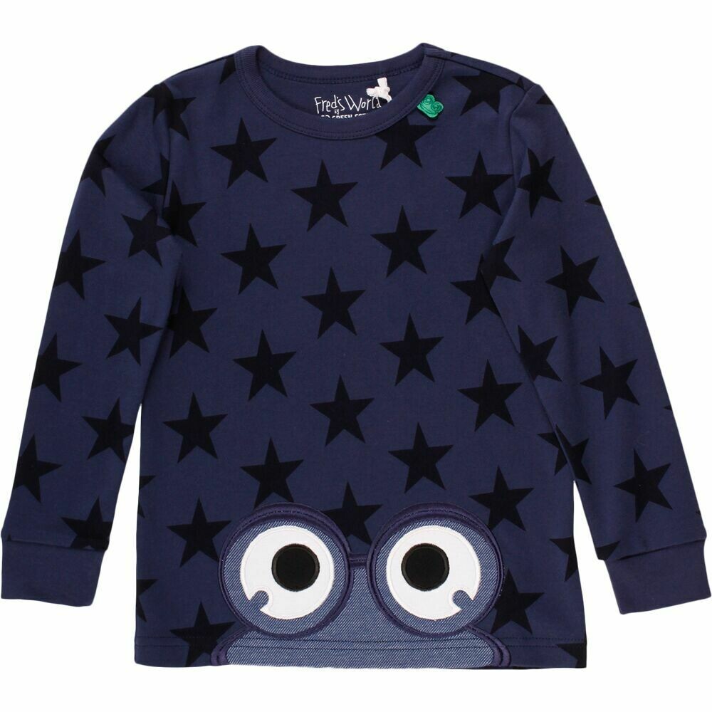 Green Cotton Fred's World Star peep T Baby