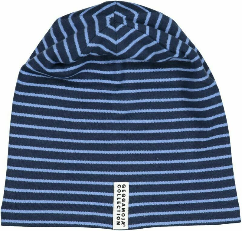 Geggamoja Mütze Fleece Marine/Blue