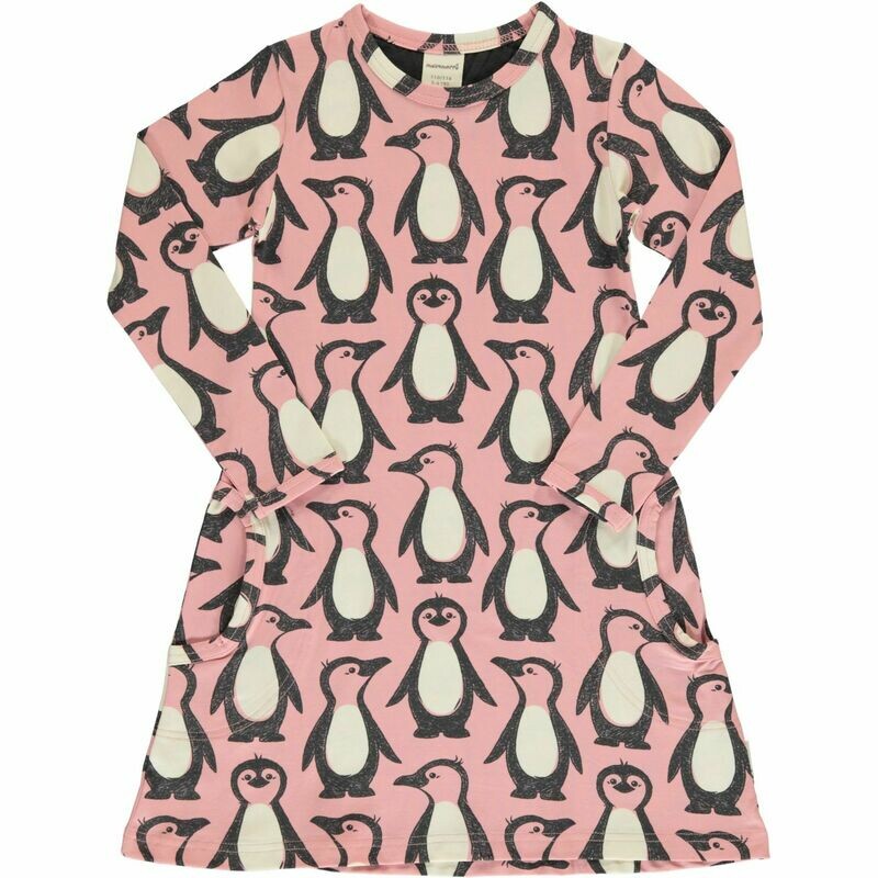 Maxomorra Dress LS Penguin Family *SALE* Maxomorra Dress LS Penguin Family *SALE*