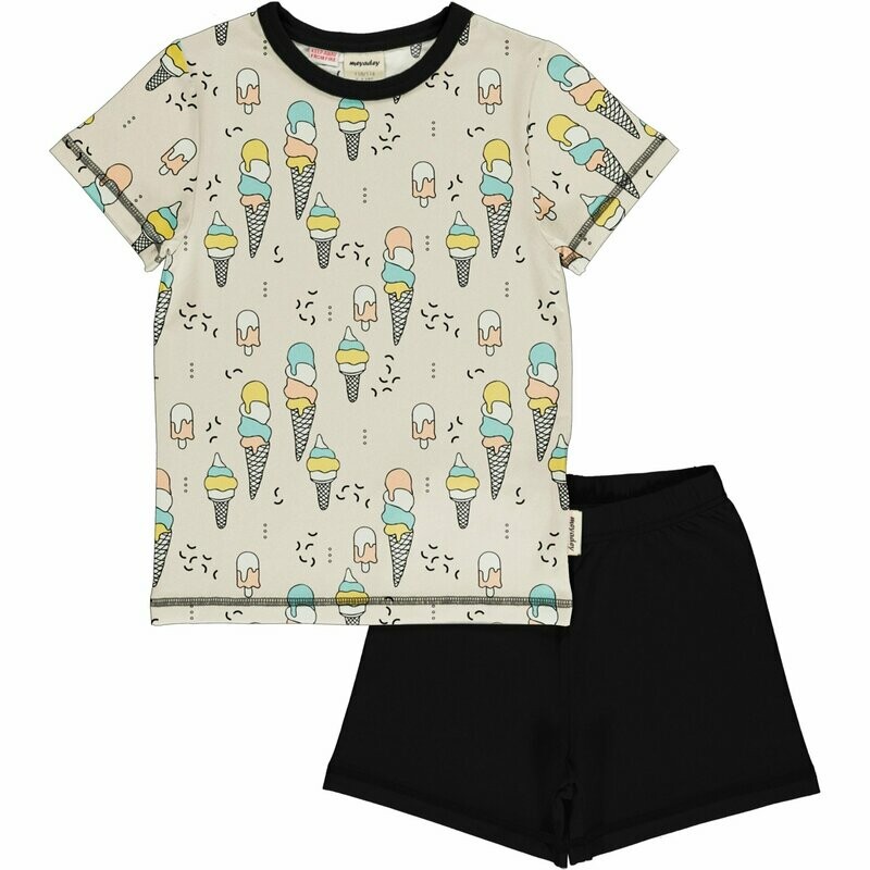 Meyadey by Maxomorra Pyjama SS Ice Cream Confetti *SALE*