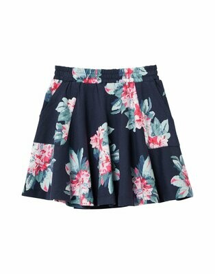 Tom Joule Jersey Skirt Navyfloral