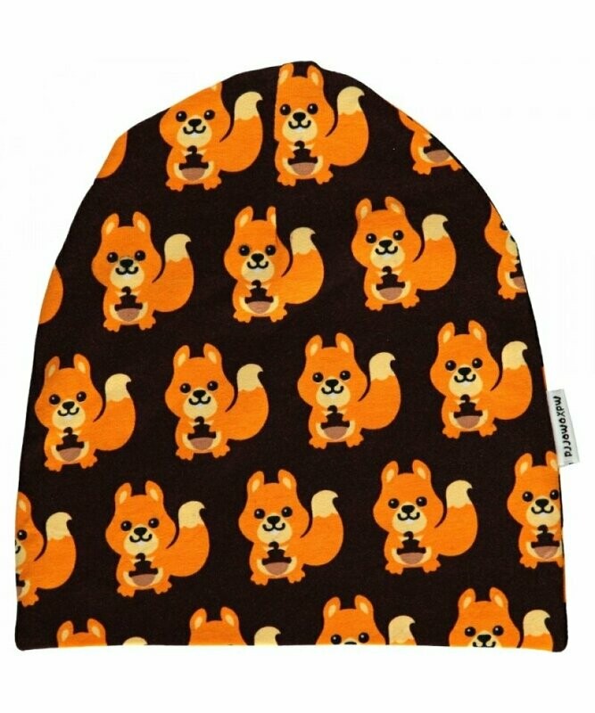 Maxomorra Mütze Squirrel Velour *SALE* Maxomorra Mütze Squirrel Velour *SALE*