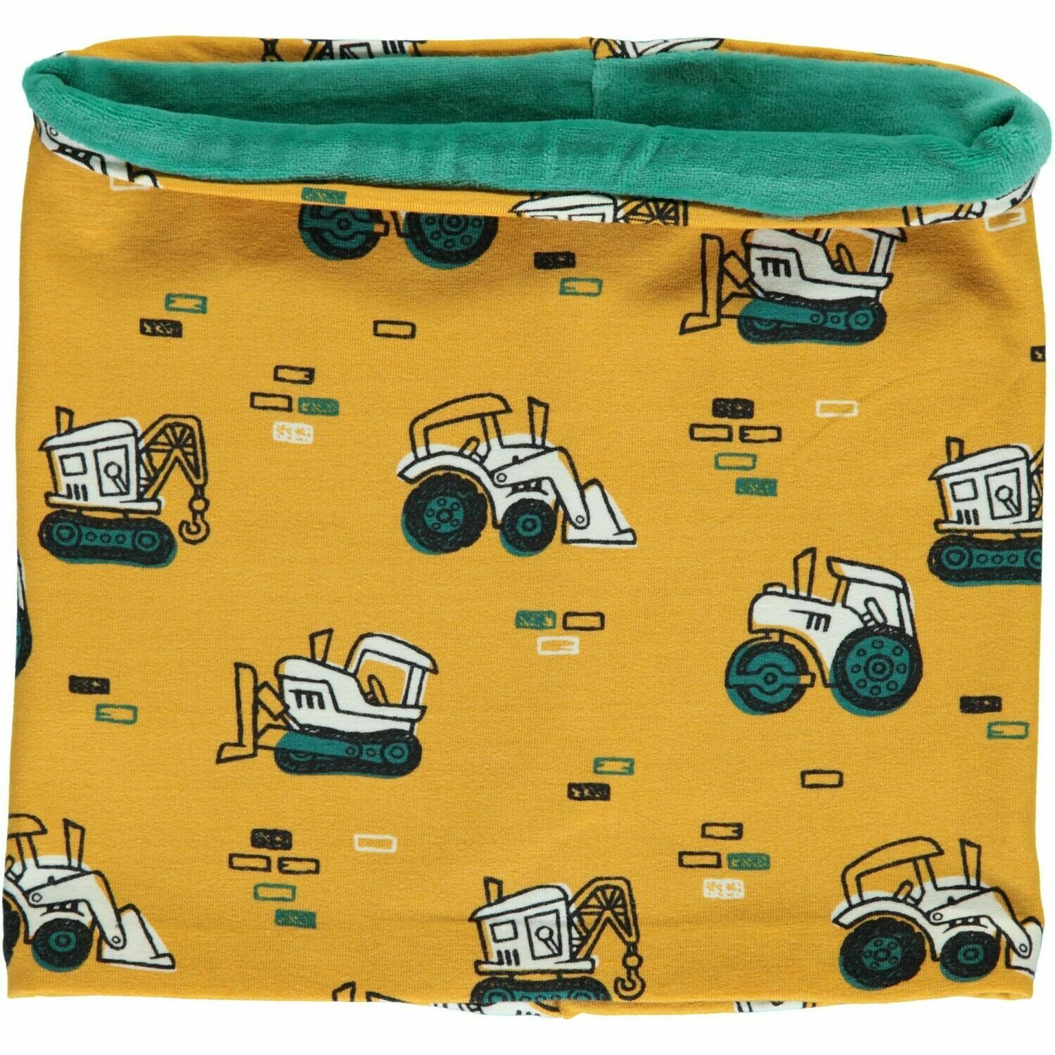 Maxomorra Rundschal/Scarf Tube Velour Brick Builders