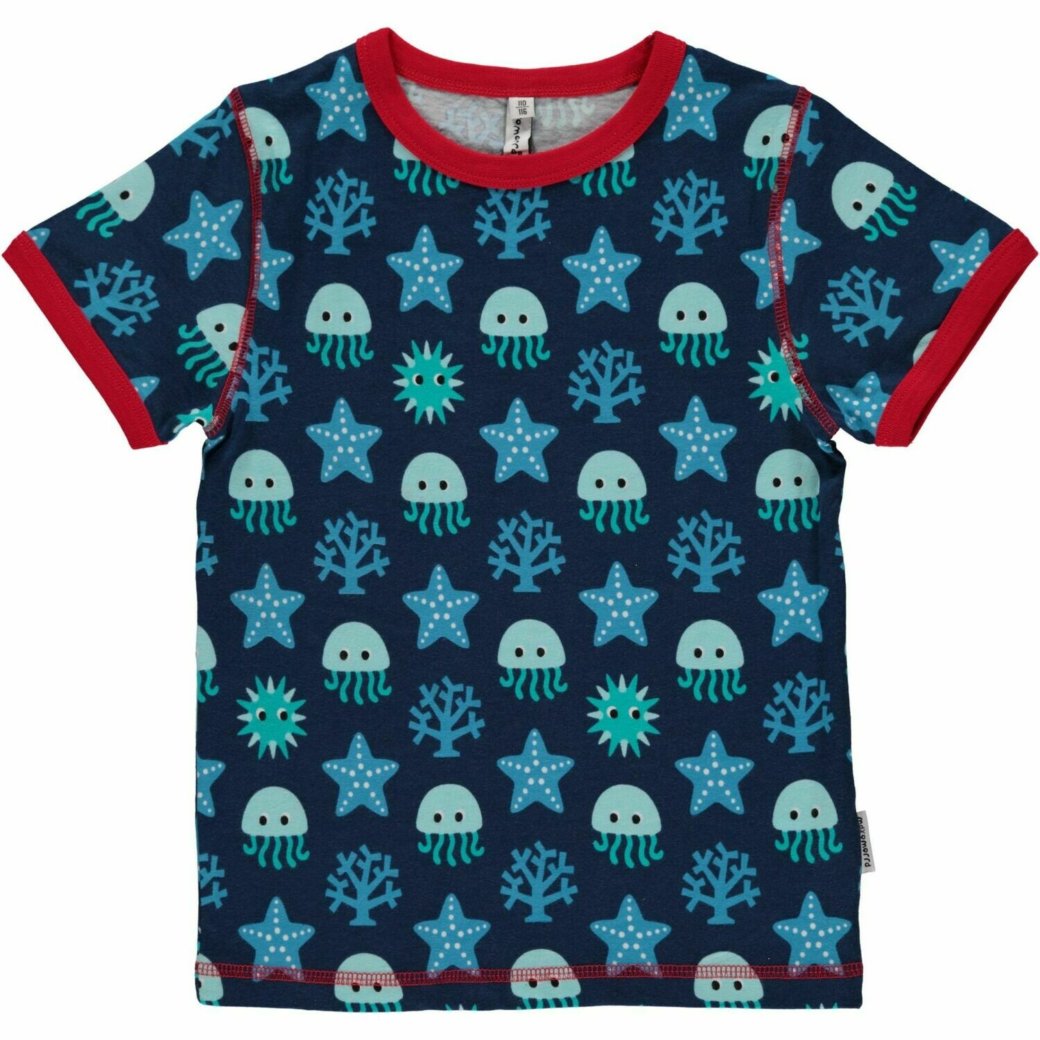 Maxomorra Shirt SS Deep Sea *SALE