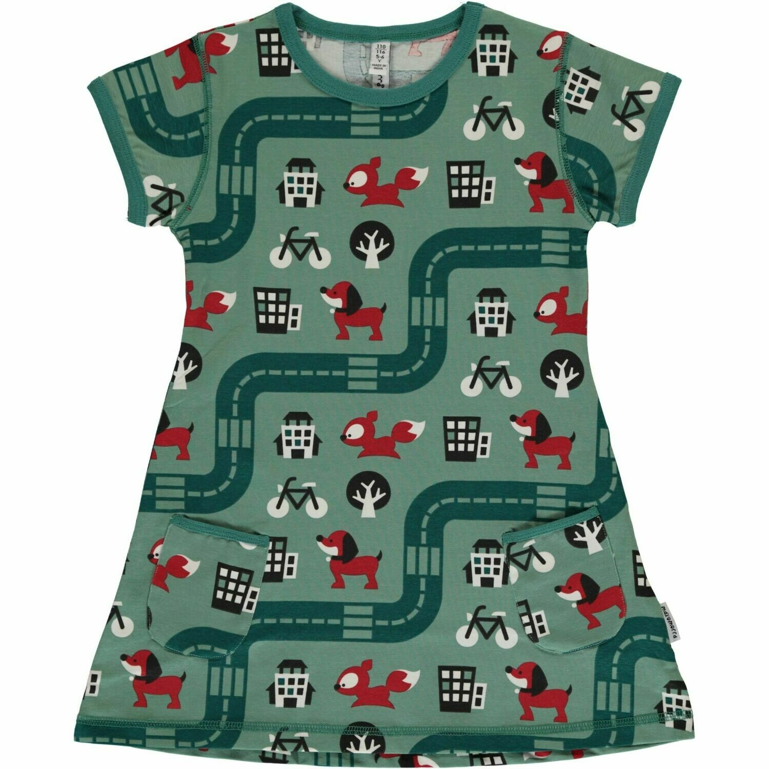 Maxomorra Tunic SS Big City *SALE*