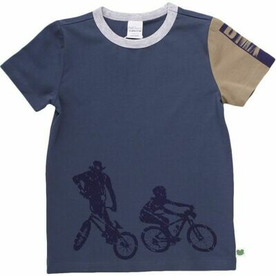 Green Cotton Fred's World Shirt BMX Bike Midnight