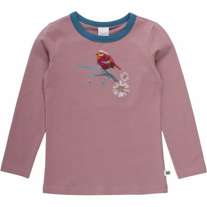 Green Cotton Fred's World Shirt LS Botany Shadow