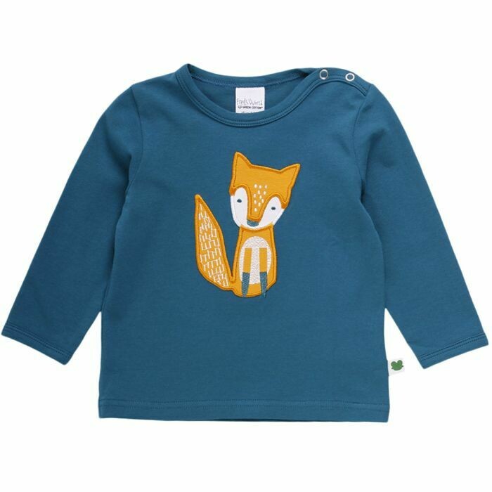 Green Cotton Fred's World Pulli Fuchs Dream Teal