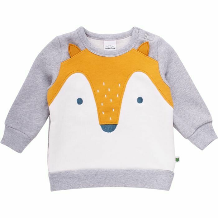 Green Cotton Fred's World Sweatpullover Fuchs Green Cotton Fred's World Sweatpullover Fuchs