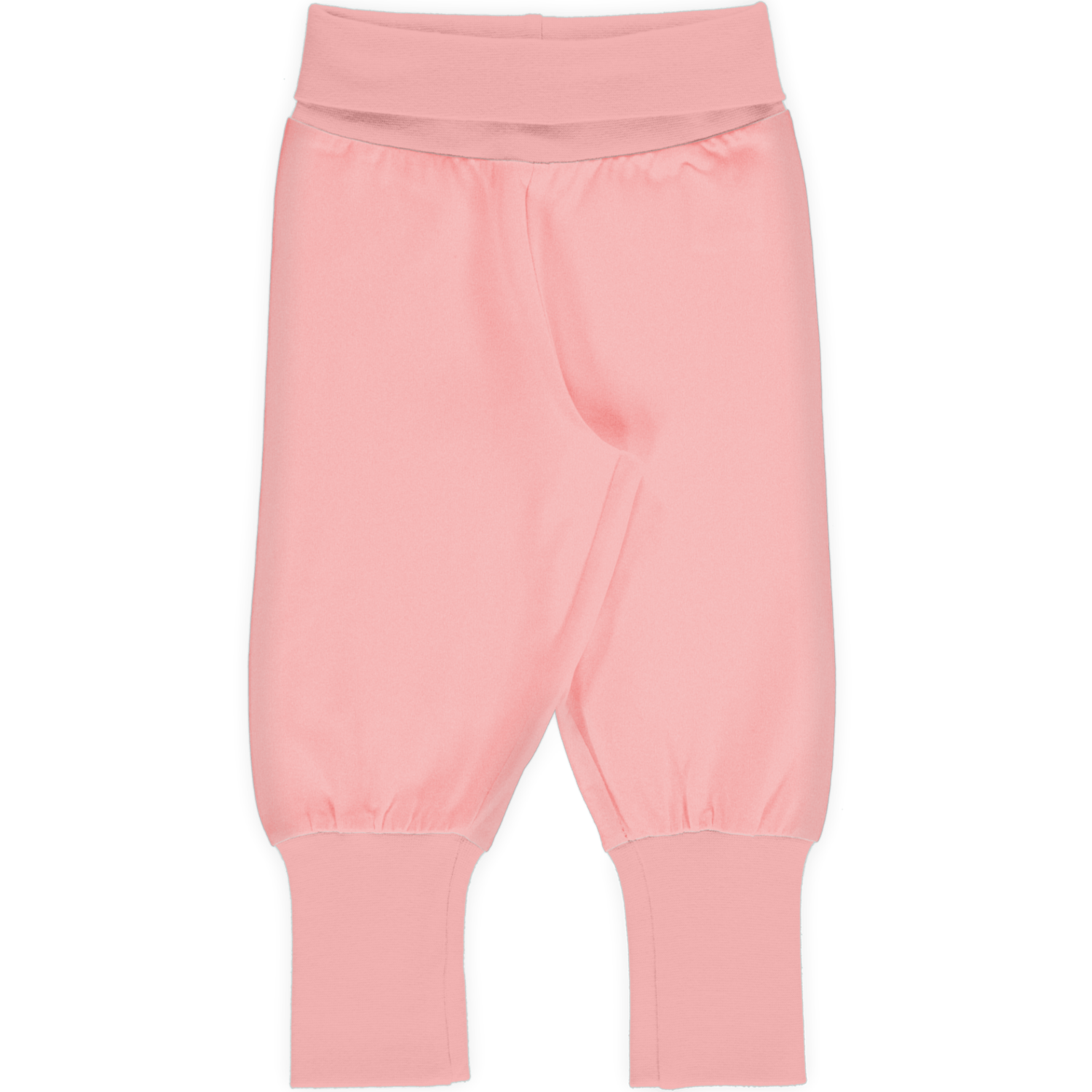 Maxomorra Pants Rib Solid Blossom *AKTION*
