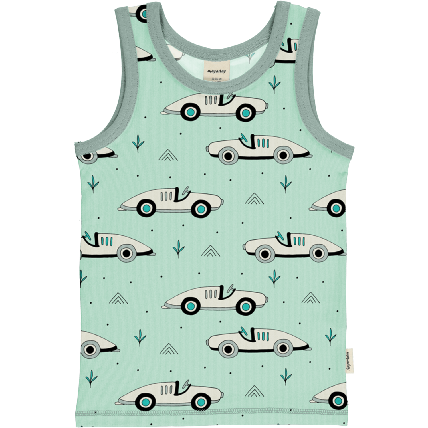 Meyadey by Maxomorra Tank Top Race Cars