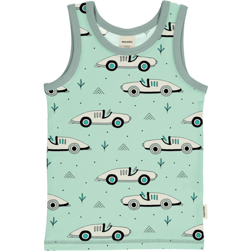 Meyadey by Maxomorra Tank Top Race Cars