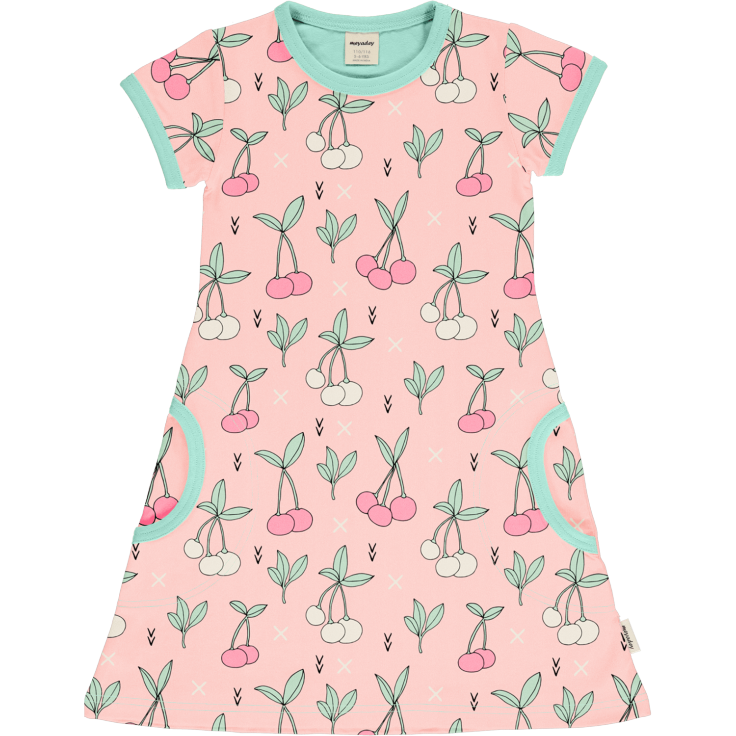Meyadey by Maxomorra Dress SS Cherry Kiss