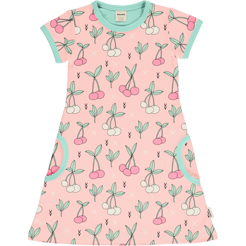Meyadey by Maxomorra Dress SS Cherry Kiss