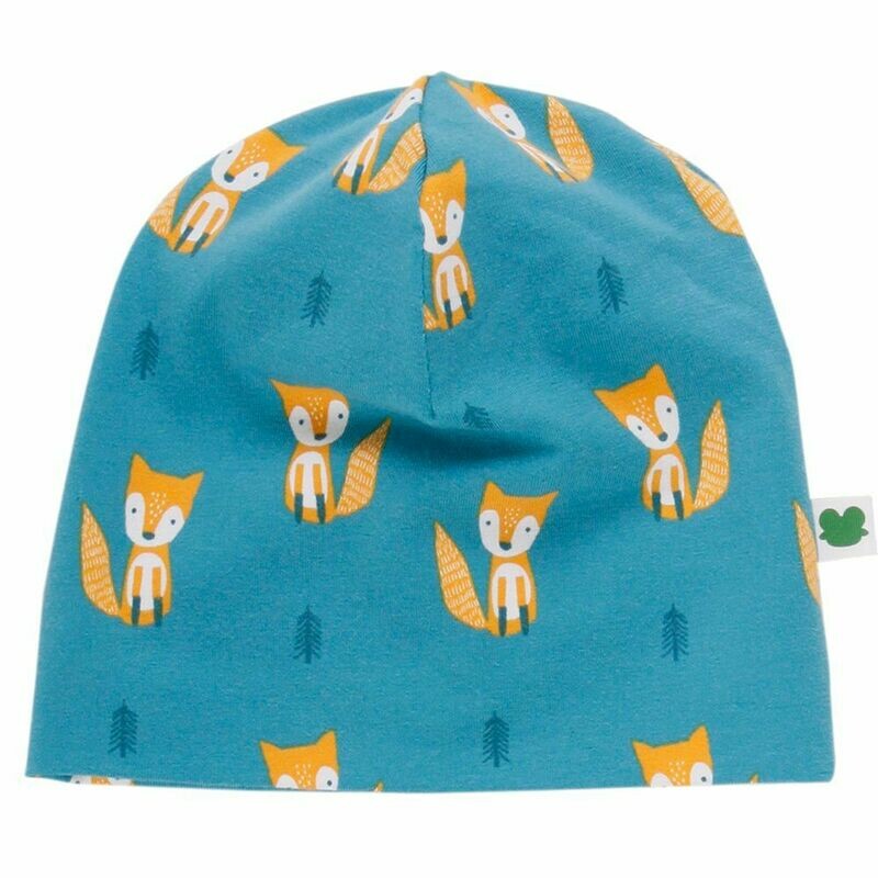 Green Cotton Fred's World Mütze Fox Teal