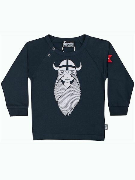 Danefae Baby Basic Langarmshirt Navy Freja