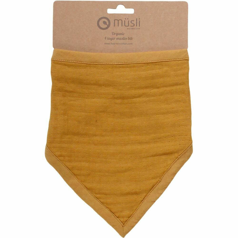 By Green Cotton Müsli Musselin Bandana Wood