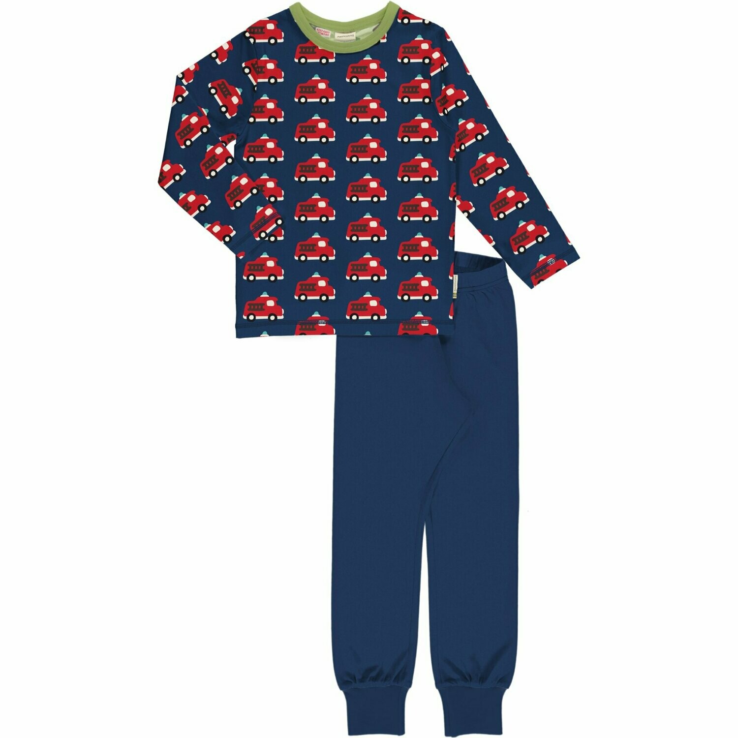 Maxomorra Pyjama LS Fire Truck