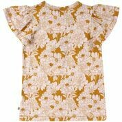 Green Cotton Müsli Shirt  Blumen Wood