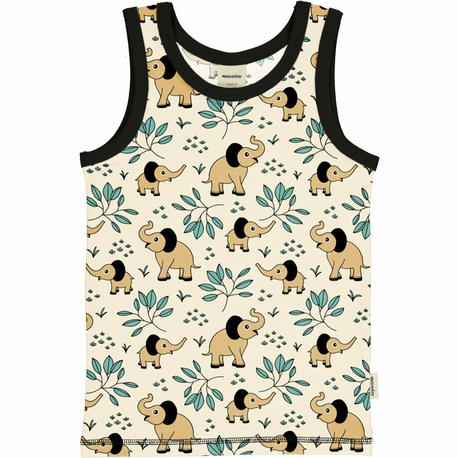 Meyadey by Maxomorra Tank Top Elephant Garden