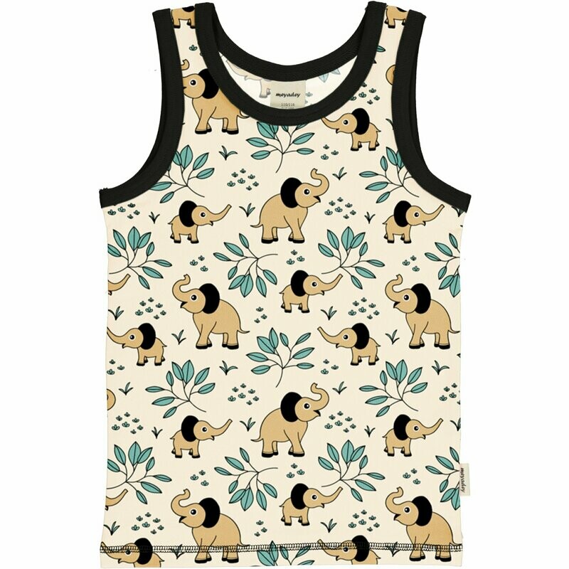 Meyadey by Maxomorra Tank Top Elephant Garden