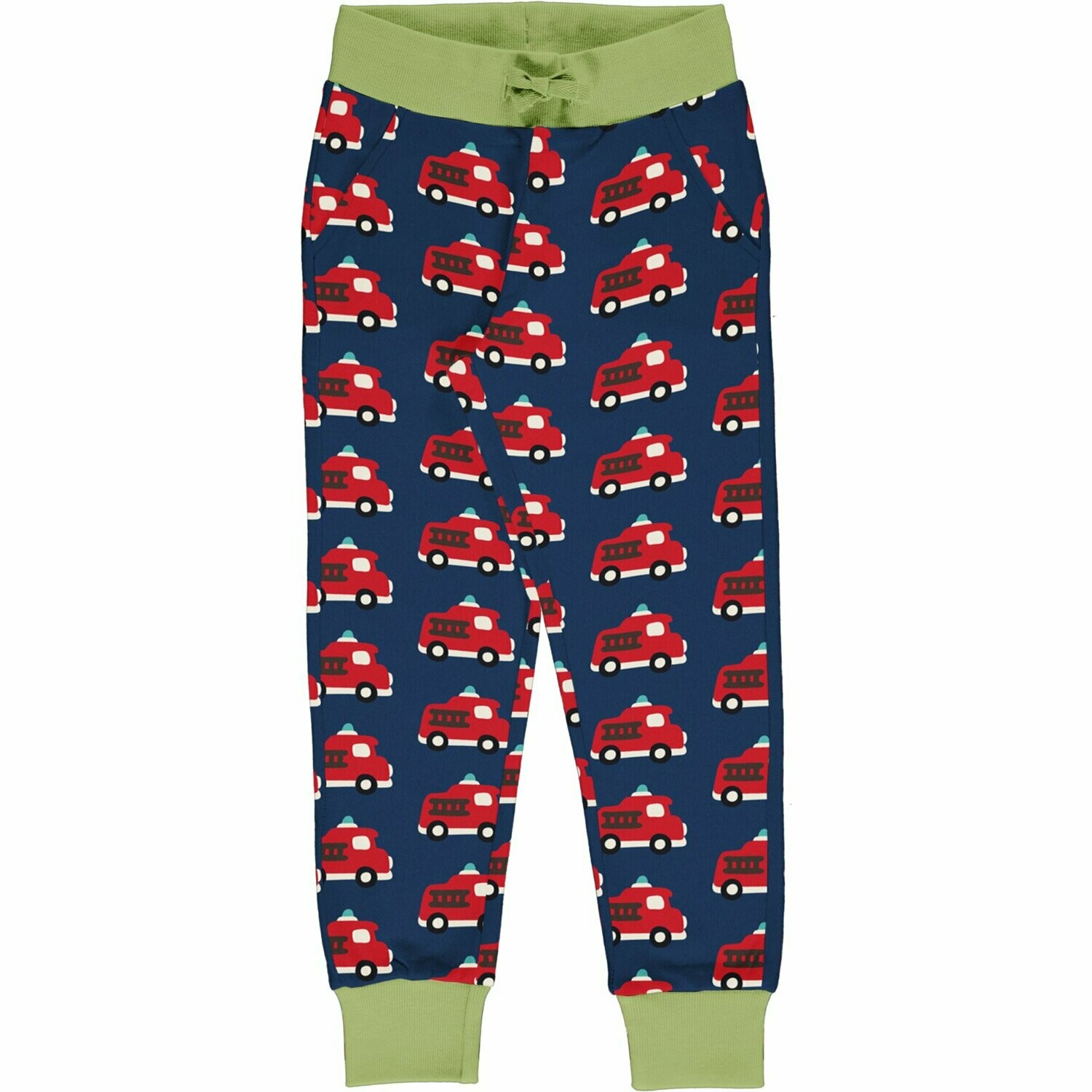 Maxomorra Sweatpants Fire Trucks