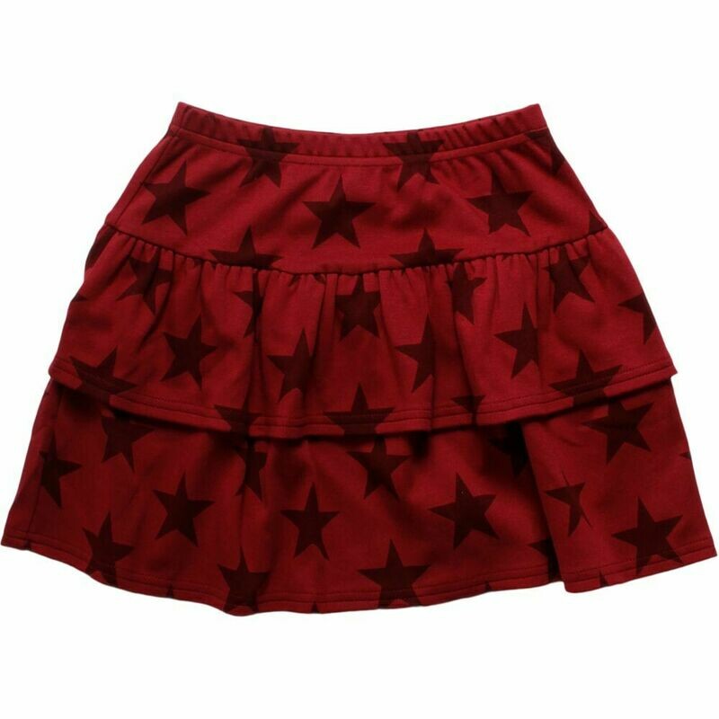 Green Cotton Fred's World Star Skirt Bordeaux